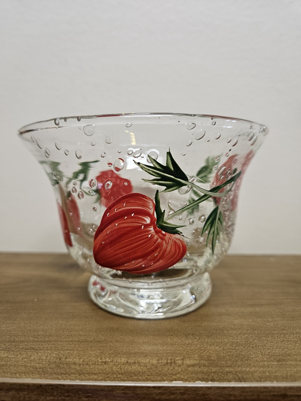 🍓‎ Strawberry Bubble Glass Dish